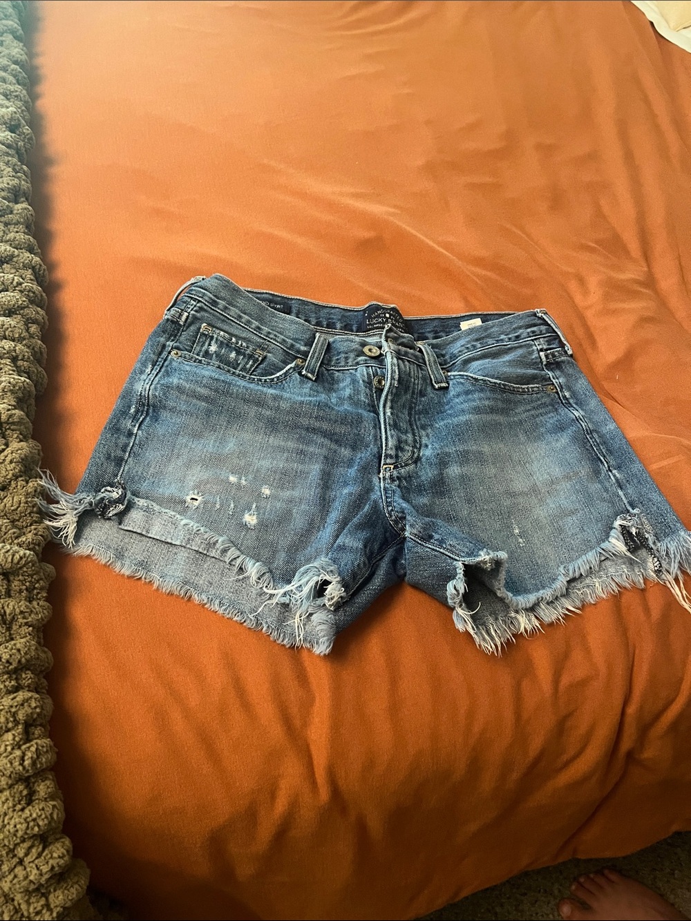 Lucky Brand Boyfriend Shorts 2/26